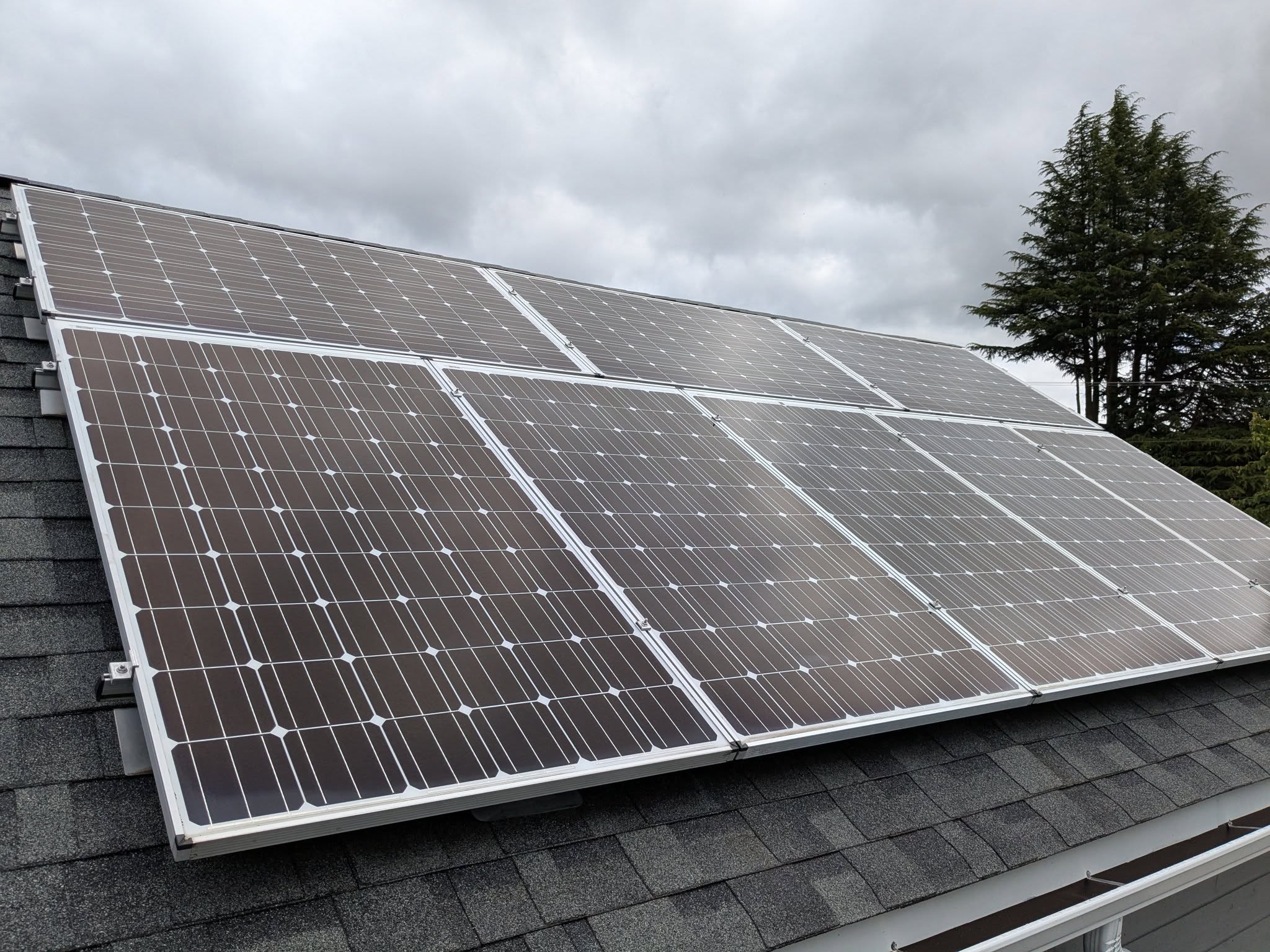 Solar panel cleaning service in the Willamette Valley